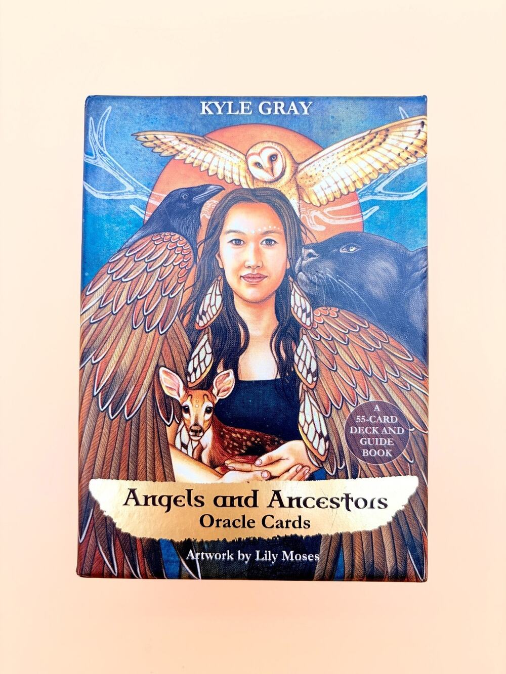 Angels & Ancestors Oracle Cards Kyle Gray Hay House 55 Card Deck Guidebook Set